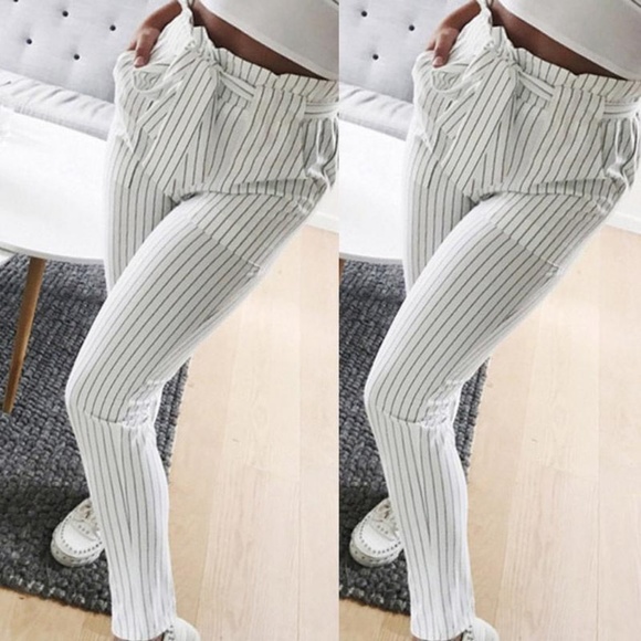 Pants - High waisted casual skinny pants